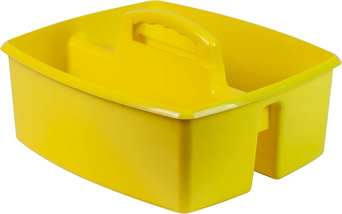 Storex 2-Compartment Large Craft Caddy – Multipurpose Classroom Organizer - Image 2