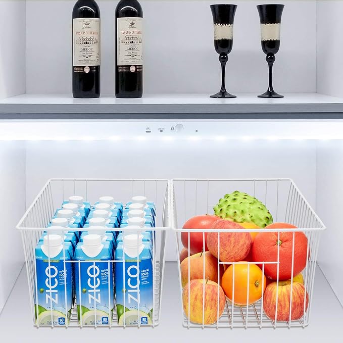 16inch Upright Freezer Organizer Baskets - Image 6