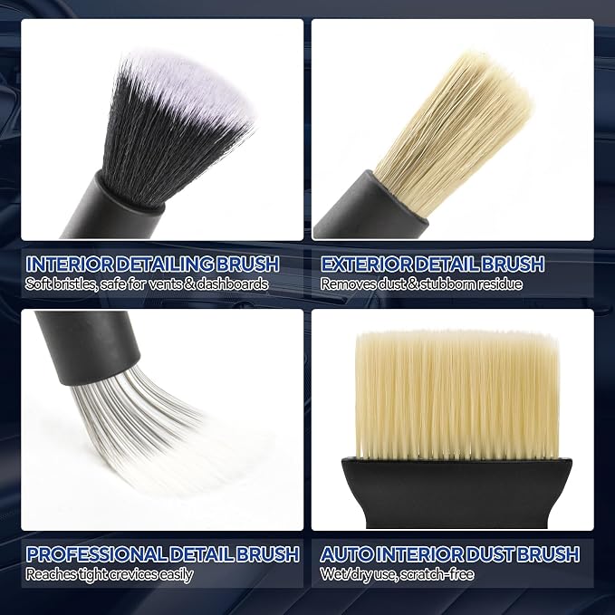 7PCS Car Detailing Brush Kit - Image 3
