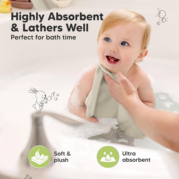 6-Pack Baby Washcloths - Image 3