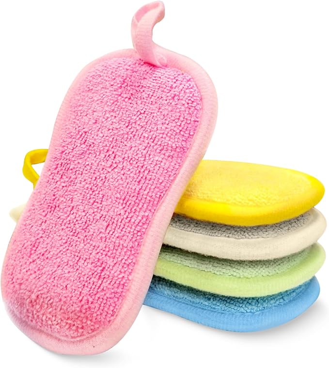 5 PCS Sponges, Non-Scratch Dish Sponge by Unknown