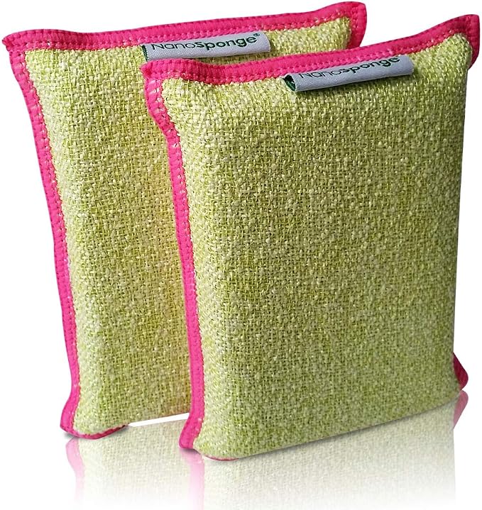 Nano Sponge Cleaning Sponges. Supersized Everyday Heavy Duty Household Kitchen - Image 8