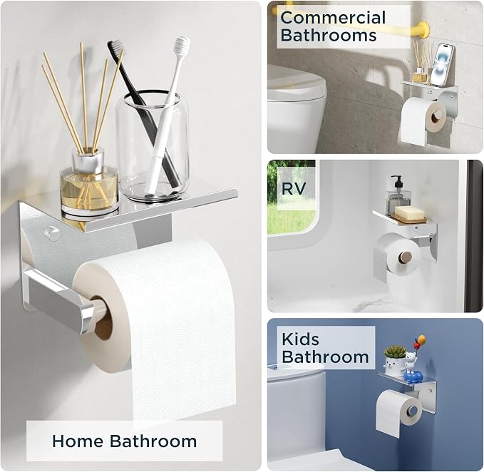 FORIOUS Toilet Paper Holder - Image 6