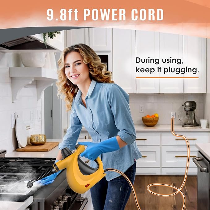 Pressurized Handheld Multi-Surface Natural Steam Cleaner - Image 6