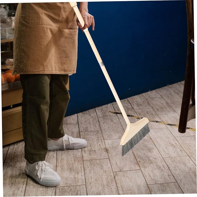 Soft Bristle Broom Long Handle Detachable Floor Cleaning Broom - Image 5