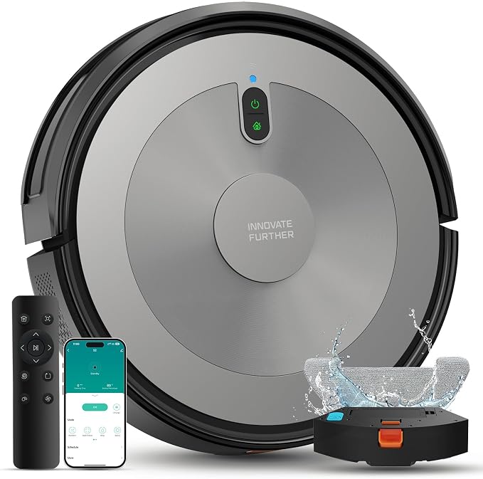 Robot Vacuum and Mop: 3000Pa Robotic Vacuum Cleaner by Unknown