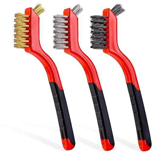Wire Brush Set 3Pcs by Lavaxon-TheCleaningCompanion