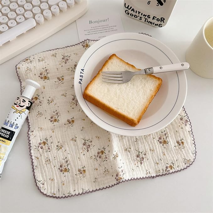 BuLuTu Reusable Cleaning Cloths 100% Cotton Muslin Dishcloths - Image 5