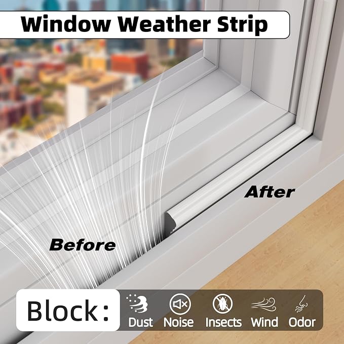 196" Wedge Weather Stripping Door Seal Strip - Image 4