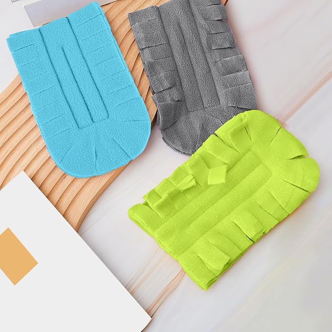 Zubebe 3 Pcs Duster Refill Reusable Fleece Duster Refills Feather Flat Dusters - Image 6