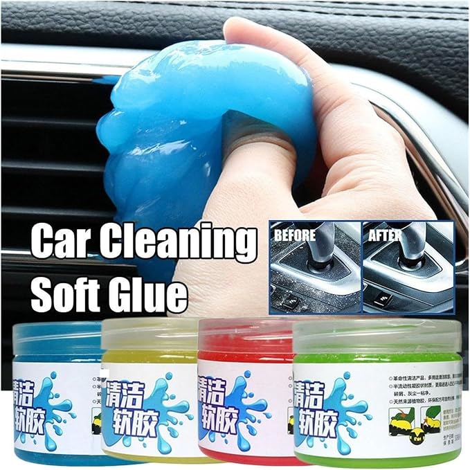 4-Colors Reusable Car Cleaning Gel - Image 5