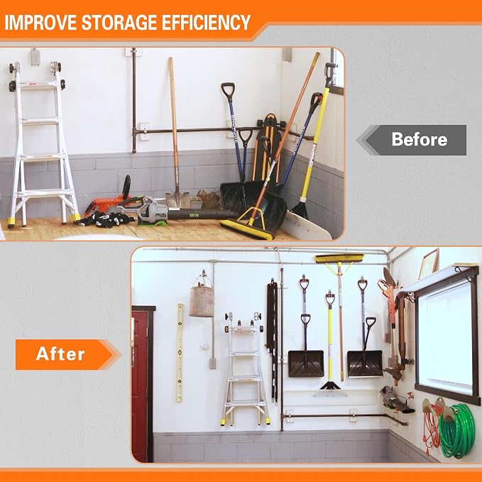 12 Pack Garage Hooks Heavy Duty Utility Steel - Image 5
