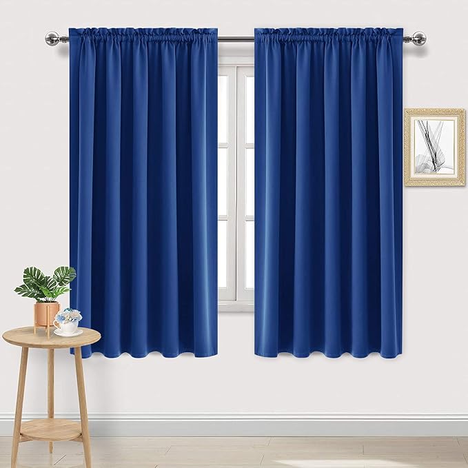 DWCN Blackout Curtains for Bedroom – Rod Pocket Thermal Insulated Noise by DWCN