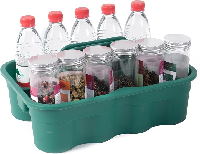 Matthew Large Plastic Tote Tool & Deluxe Supply Cleaning Caddy by MATTHEWCLEANINGPRODUCTS