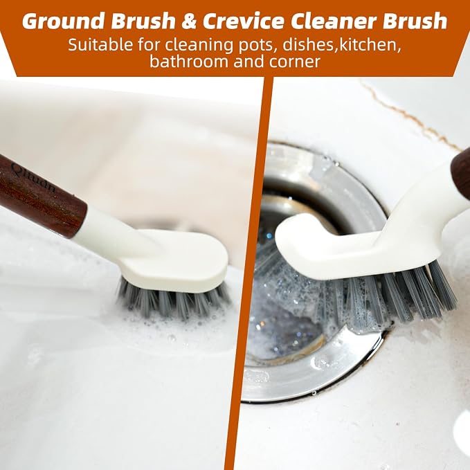 4-Pack Heavy Duty Scrub Brushes - Image 7