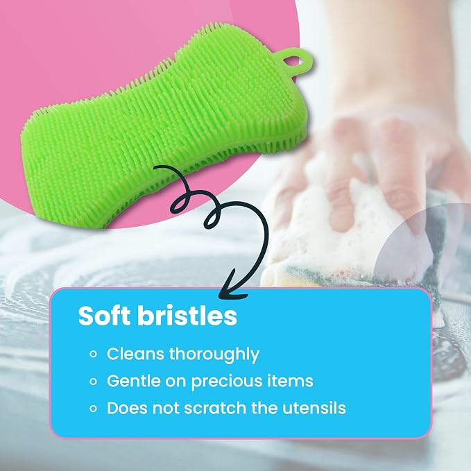 Silicone Dish Sponge - Image 4