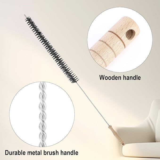 Radiator Cleaner Brush, Dryer Cleaner Vent Brush 77cm Flexible Lint Brushs - Image 3