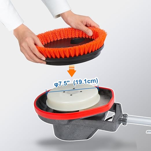 Commercial Scrub Brush for Orbital Floor Scrubber, Compatible - Image 3
