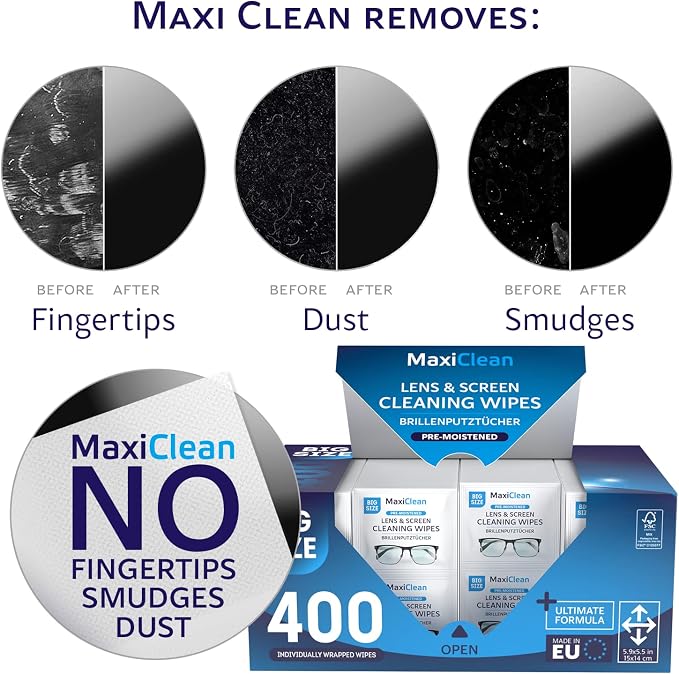 Glasses Wipes Lens Cleaner - Image 4