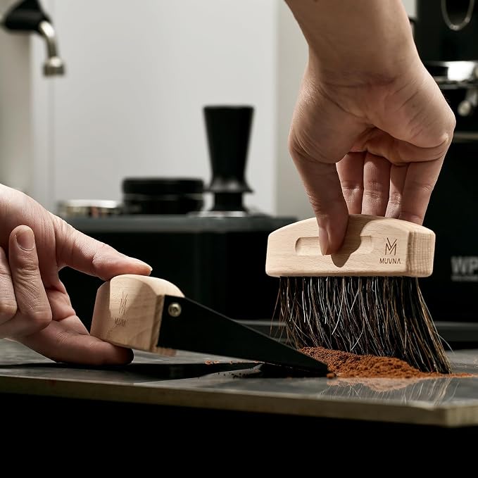 Coffee Dust Pan and Brush Set - Image 4