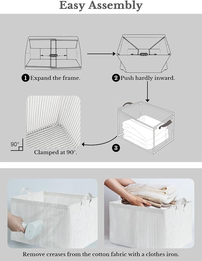 StorageWorks Storage Bins, Fabric Storage Bins - Image 8