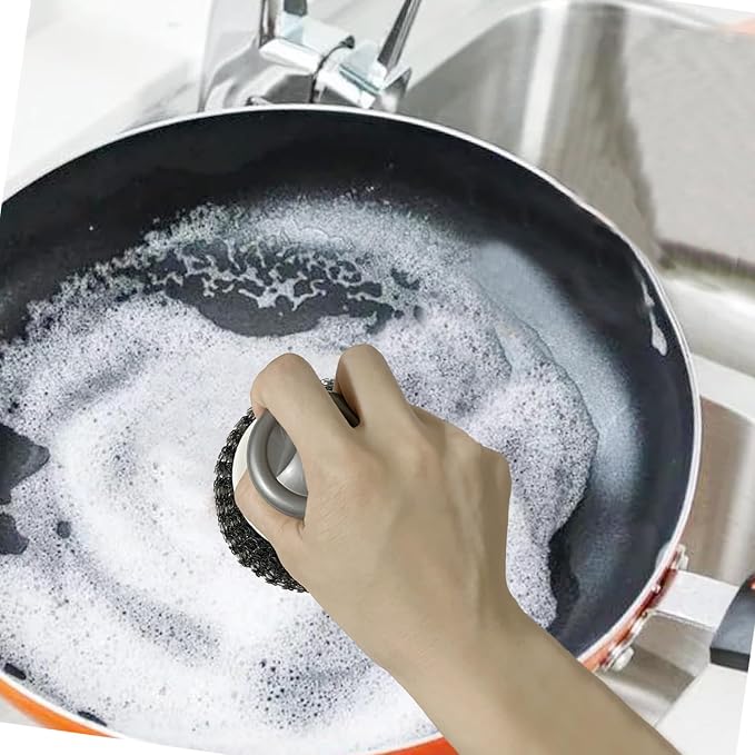 Stainless Steel Wool Scrubber - Image 4