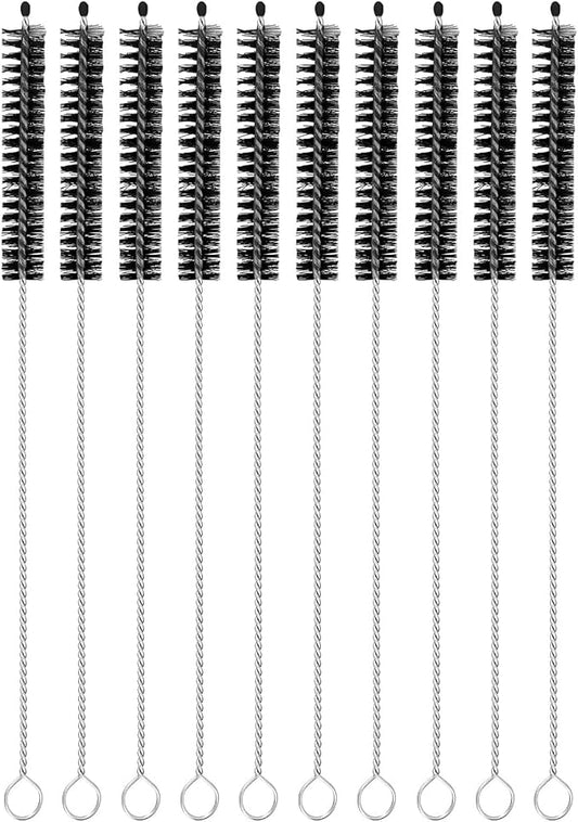 uxcell 10Pcs Drinking Straw Cleaning Brushes, Sippy Cup, Bottle and Tube by uxcell