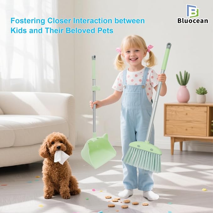 28'' Kids Mini Broom and Dustpan Set - Image 2