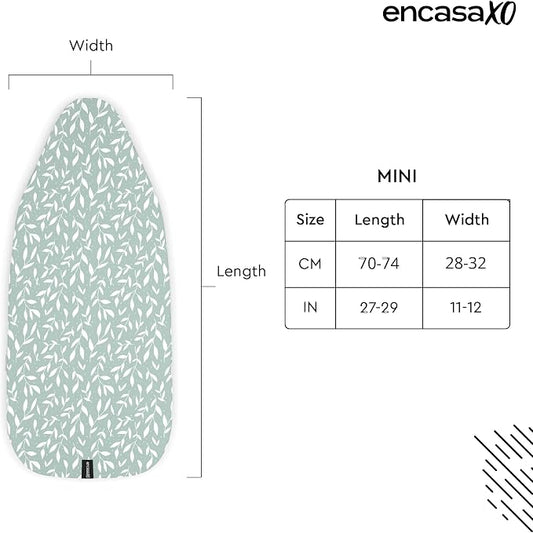 Encasa XO Ironing Board Cover and Pad 28"x12" - Image 2