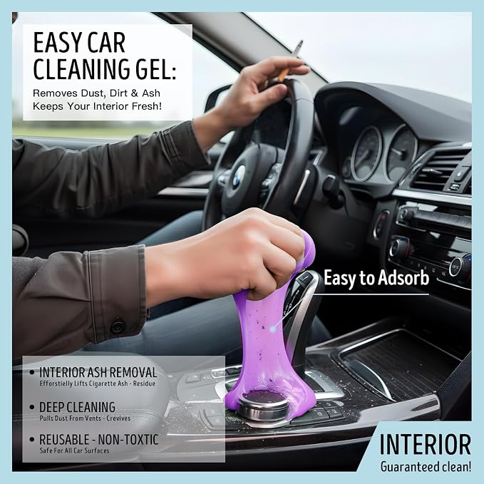 Car Cleaning Gel, Reusable Car Cleaning Putty - Image 6
