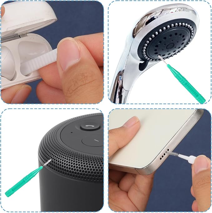 70pcs Shower Head Cleaning Tools, Including 20 Cleaning Brushes & 50 Shower - Image 7