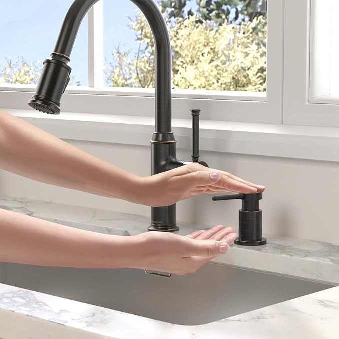 Lava Odoro Bronze Soap Dispenser - Image 4