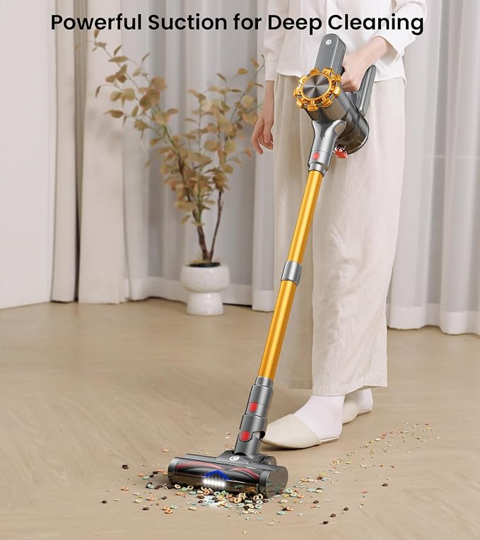 Cordless Vacuum Cleaner, 500W/45Kpa Vacuum Cleaners - Image 2