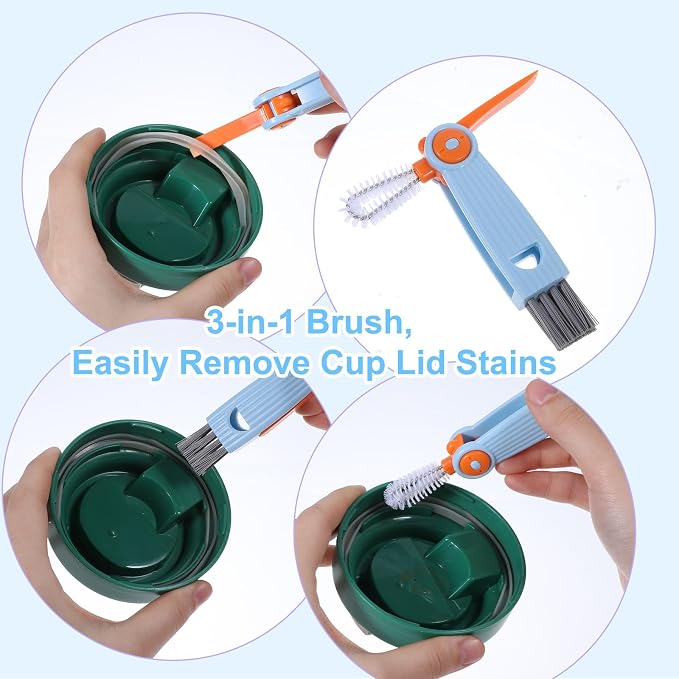 3 in 1 Cup Lid Cleaning Brush Set - Image 3
