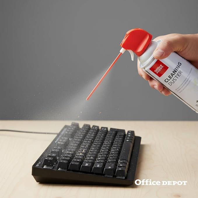 Office Depot Cleaning Duster, 10 Oz Compressed Canned Air - Image 3