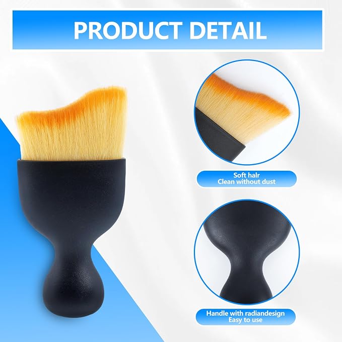 IPELY 6 Pack Car Cleaning Supplies – Car Duster Interior & Brush Interior & - Image 7