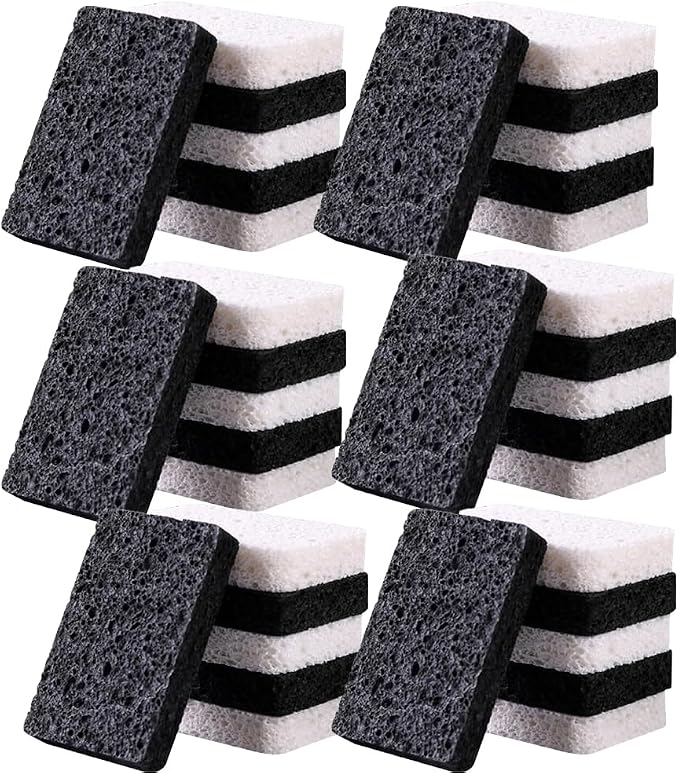 36 - Pack Non-Scratch Scrub Sponges - Sponges by Mainlyrunmakeupsuppliers