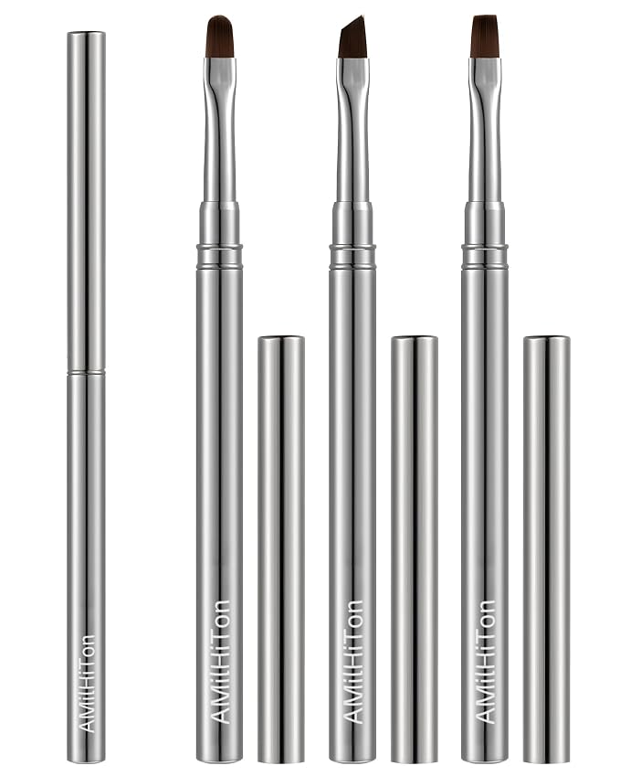3PCS Brush for OPI Nail Polish Remover, AMilHiTon Nails Clean Up Brushes by AMilHiTon