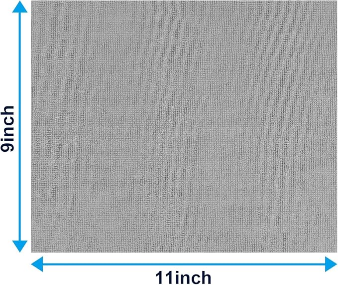 GLIMGLINT Microfiber Cleaning Cloth, 100 Pack Cleaning Rags, Ultra Absorbent - Image 5