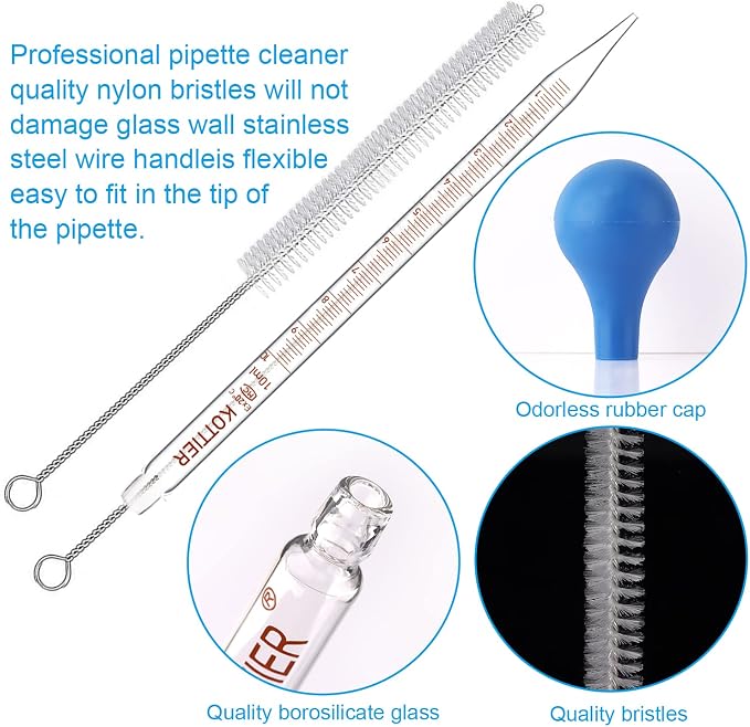 10ml Glass Pipettes Dropper, Lab Graduated Dropper - Image 6