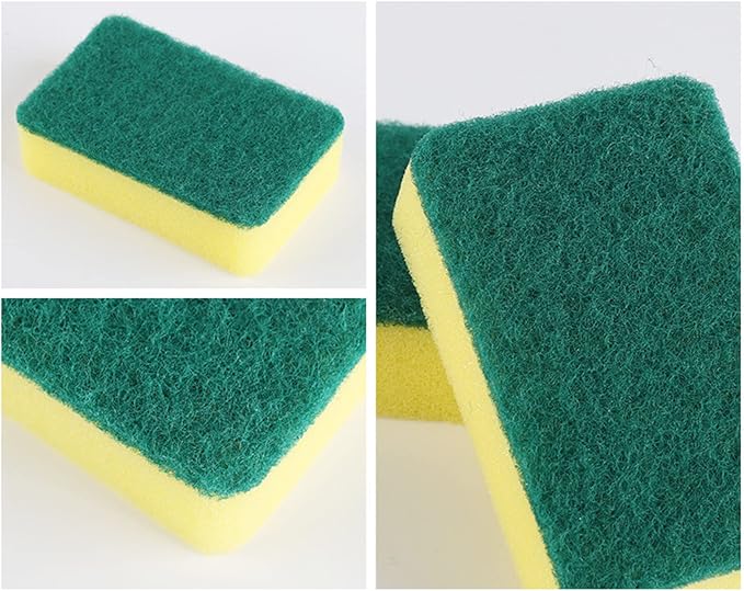 24 Pack Sponge Individually Wrapped, Bulk Kitchen Dishwashing Sponge, Non - Image 5