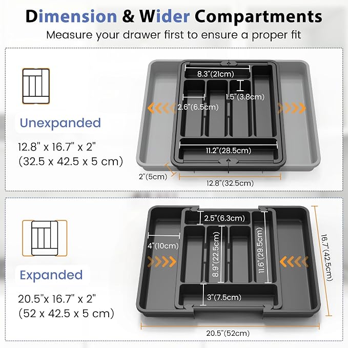 Caperci Large Silverware Organizer - Image 2