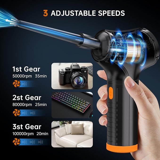 Keway Electric Compressed Air Duster - Image 3