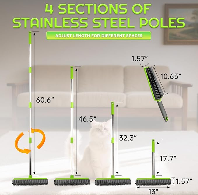 Carpet Rake for Pet Hair Removal - Image 5