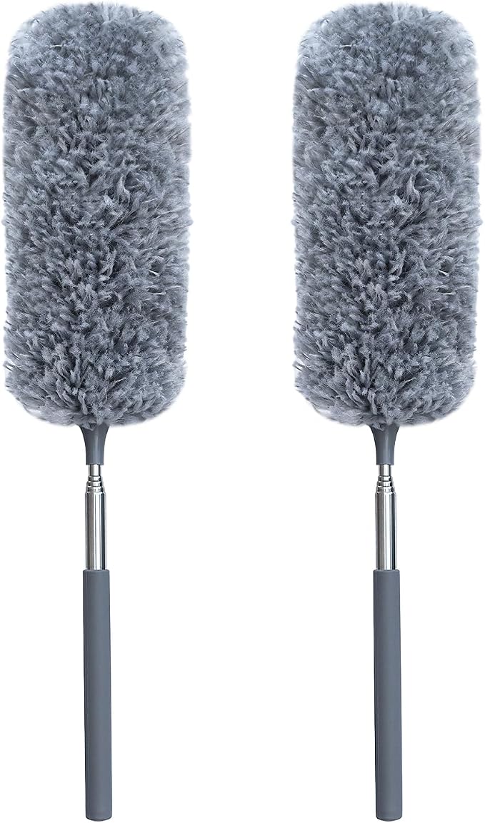 2 Pack Microfiber Duster for Cleaning, Small Dusters by Unknown