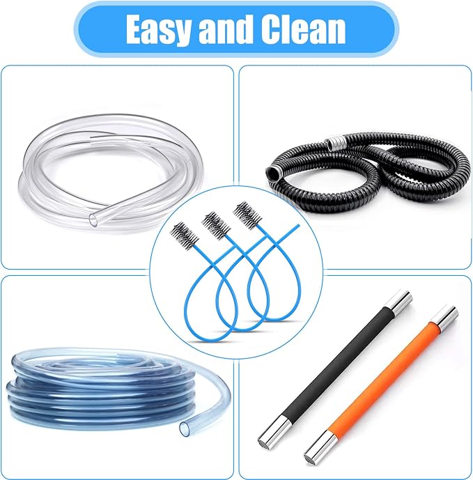 3 Pcs AC Drain Line Cleaner, Pipe Cleaners Condensate Pump Brush HVAC - Image 3