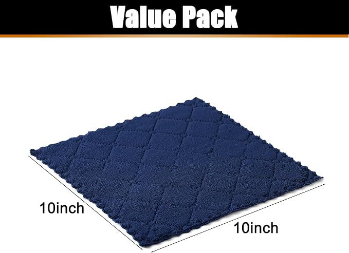 Mordimy 18 Pack Kitchen Cloths Dish Towels, Super Soft and Absorbent Dish Cloths - Image 5