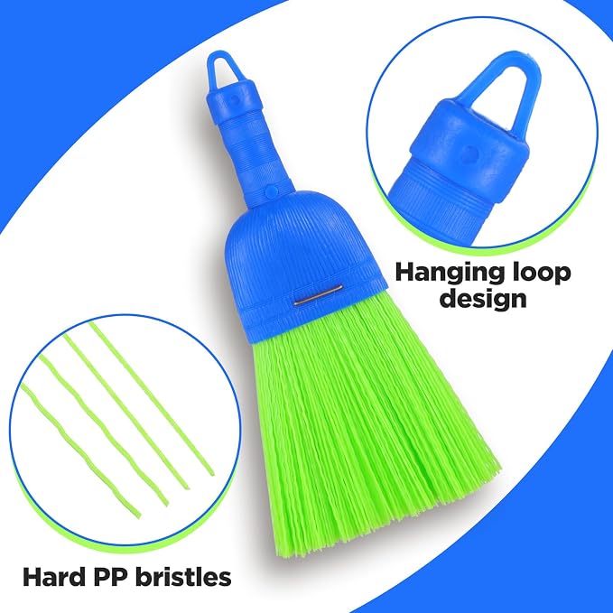 5 Pcs Polyfiber Handheld Brush – Durable Whisk Broom - Image 3