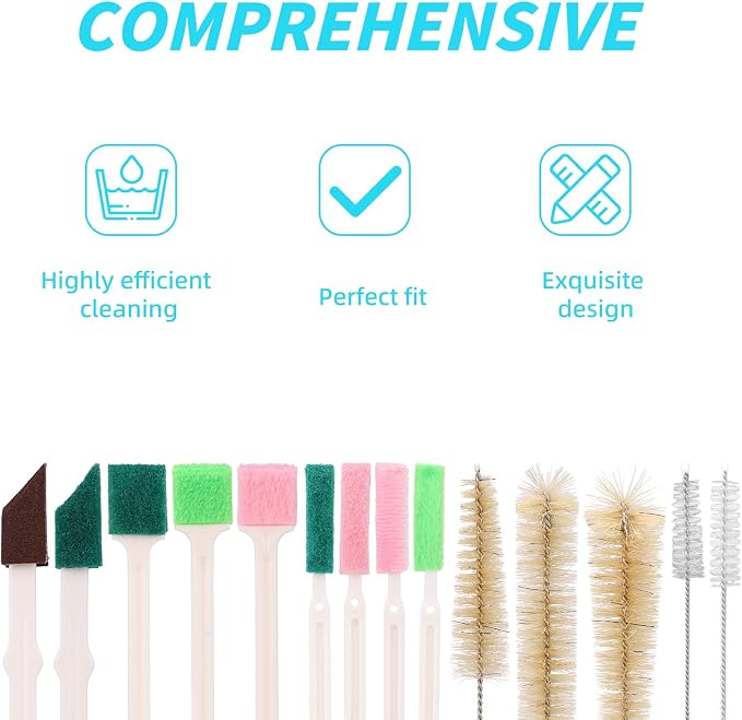 14pcs Pet Water Fountain Cleaning Kit - Image 3