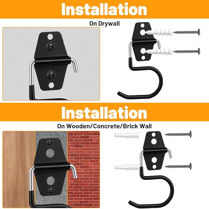 15 Pack Broom Holder Wall Mount - Image 3